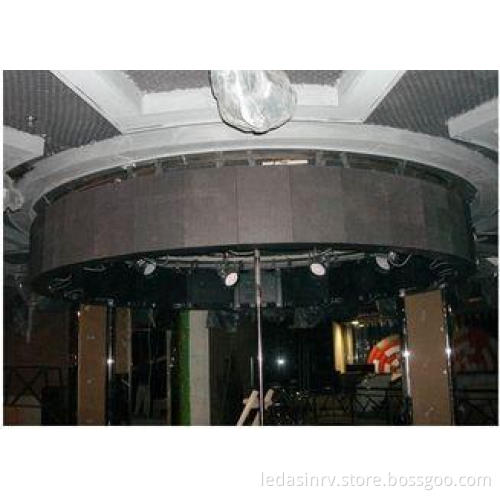 China P12 outdoor flexible led screens wall for shopping sq